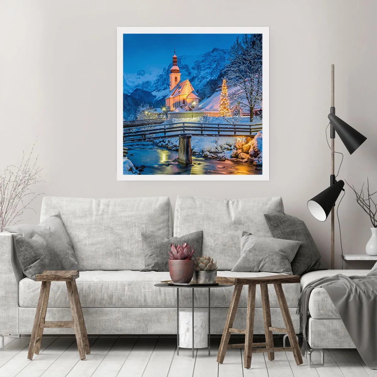 Poster - Lo spirito di Natale - 50x50 cm