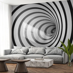 Fotomurali Premium Canvas - Anche tu non riesci a resistere? - Astrazione, 3D, Vortice - 150x105 cm