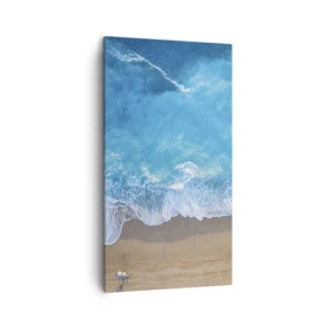 Quadro su tela - Stampe su Tela - La forza del blu - 45x80 cm