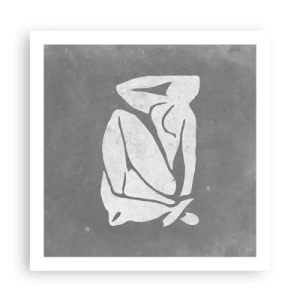 Poster - Pensierosa - 60x60 cm