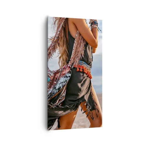 Quadro su tela - Stampe su Tela - La donna dello sciamano - 65x120 cm