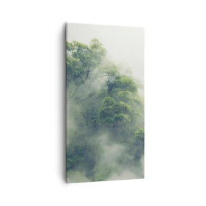 Quadro su tela - Stampe su Tela - Avvolti dalla nebbia - 55x100 cm