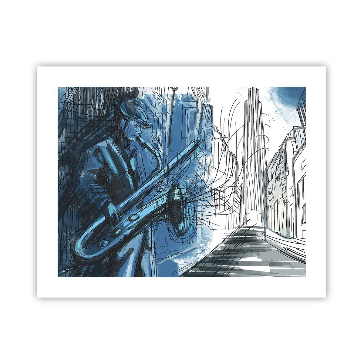 Poster - Rapsodia urbana - 50x40 cm