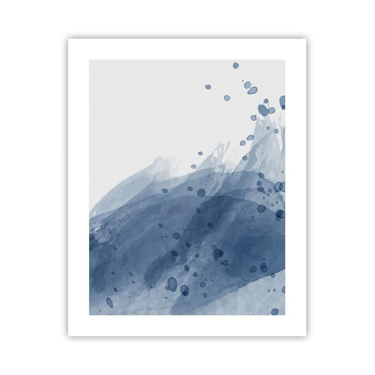 Poster - Tulle blu - 40x50 cm