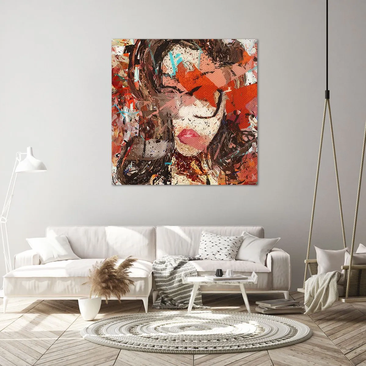 Quadro su tela - Stampe su Tela - Nessuno sa come sei veramente - 30x30 cm