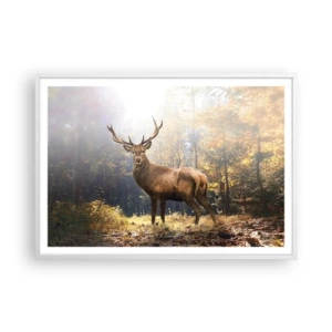 Poster in cornice bianca - Nella piena maestà - 100x70 cm