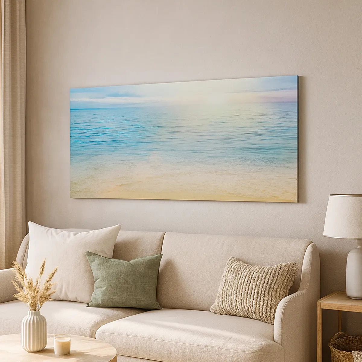 Quadro su tela - Stampe su Tela - Il grande blu - 30x30 cm