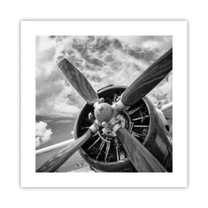 Poster - Il dominatore dell'aria - 40x40 cm