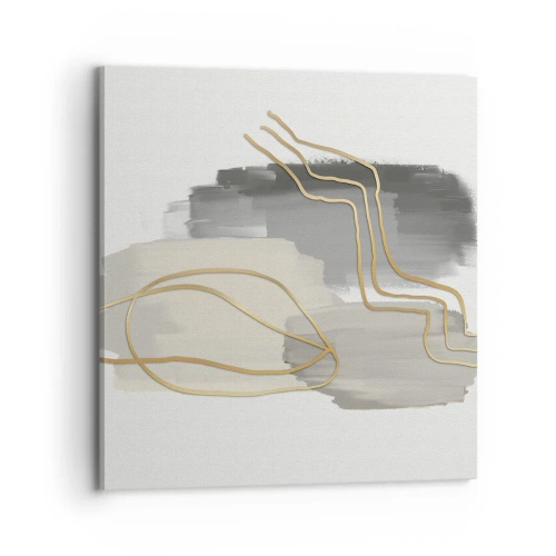 Quadro su tela - Stampe su Tela - Durata e movimento - 70x70 cm