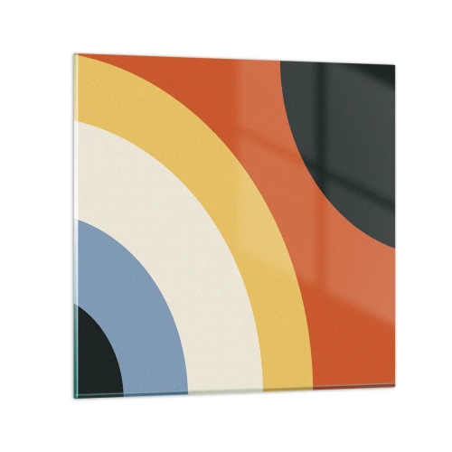 Quadro su vetro - Verso di se - 30x30 cm