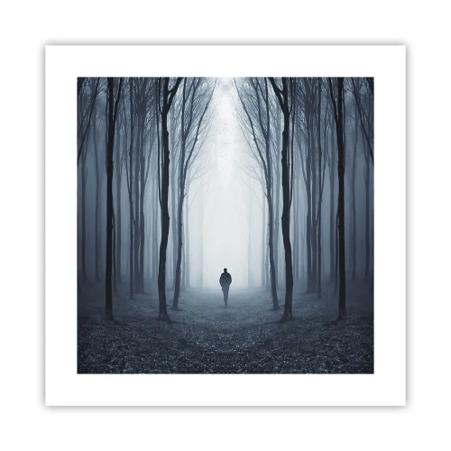 Poster - E tutto è semplice e chiaro - 40x40 cm