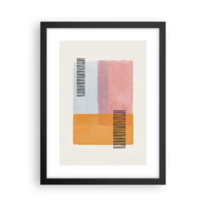 Poster in cornice nera - Da un angolo all'altro - 30x40 cm