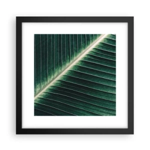 Poster in cornice nera - Il ritmo della natura - 30x30 cm
