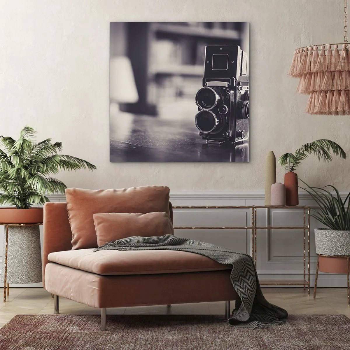 Quadro su tela - Stampe su Tela - La magia delle vecchie fotografie - 30x30 cm