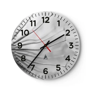 Orologio da parete - Orologio in Vetro - Denti di leone, aquiloni - 40x40 cm