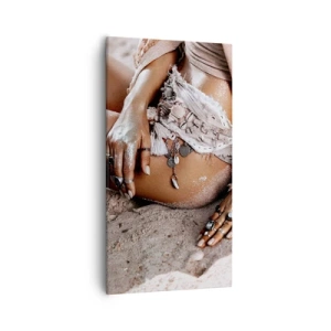 Quadro su tela - Stampe su Tela - Gettata dalle onde? - 55x100 cm