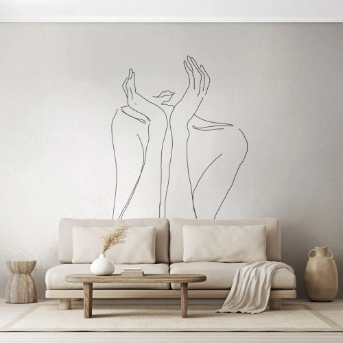 Fotomurali Standard Eco - Quello che sognano le ragazze - Donna, Grafica, Pezzo - 200x140 cm