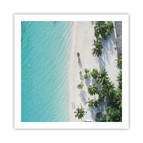 Poster - Vacanze in paradiso - 60x60 cm