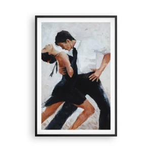 Poster in cornice nera - Il tango dei miei sogni - 61x91 cm
