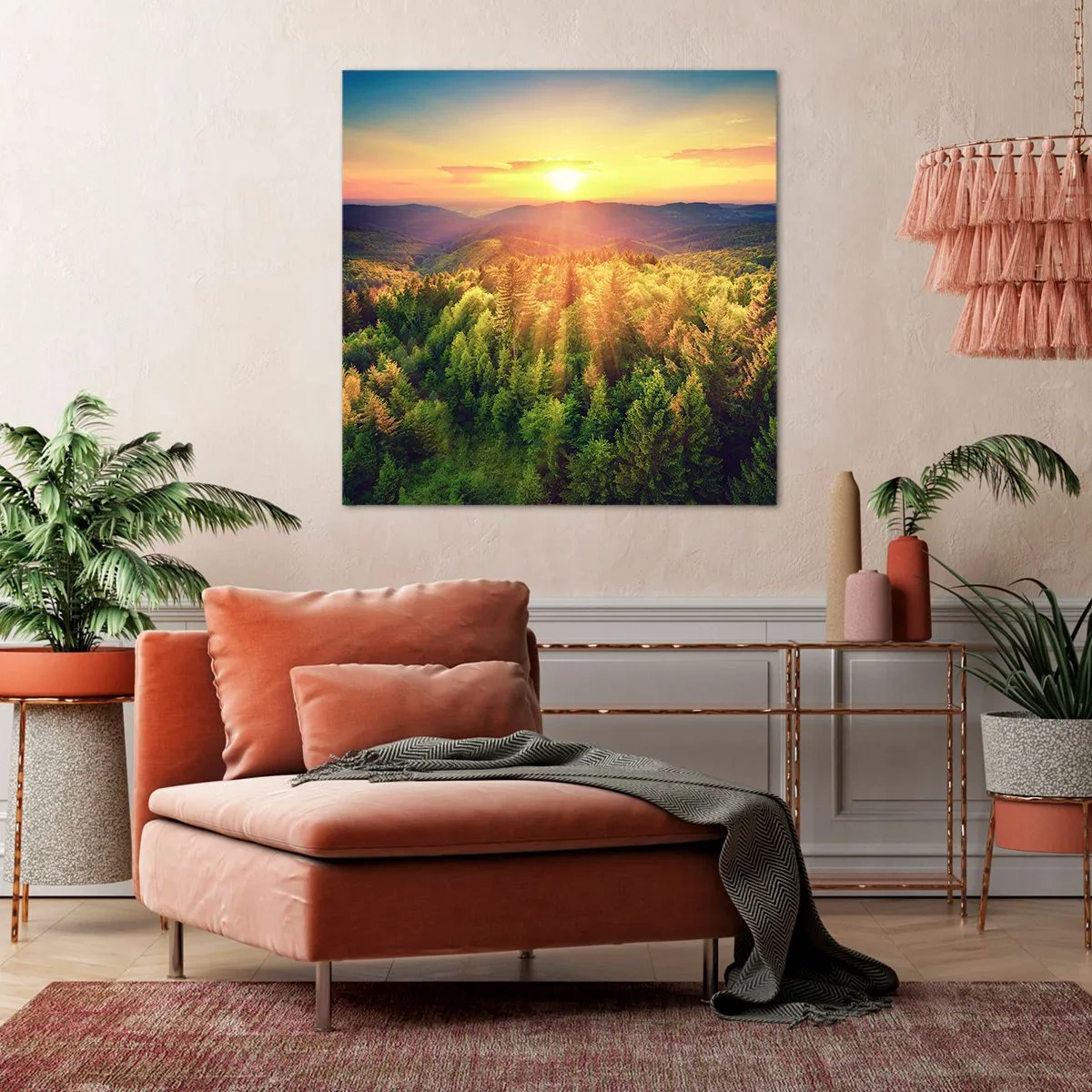 Quadro su tela - Stampe su Tela - Vette e cime - 30x30 cm