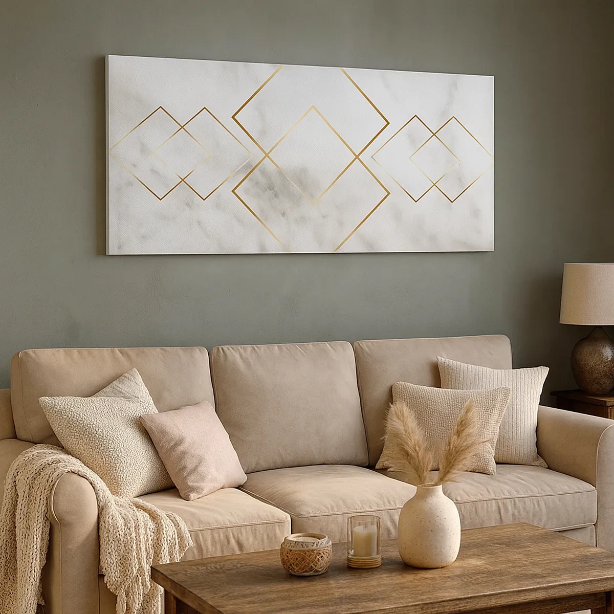 Quadro su tela - Stampe su Tela - Vista sull'infinito - 30x30 cm