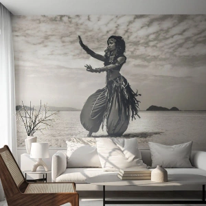 Fotomurale su misura Premium Canvas - Il ballo delle isole del sud - Ballerino, India, Oriente