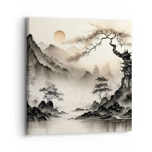 Quadro su tela - Stampe su Tela - Il fascino irripetibile dell'oriente - 30x30 cm