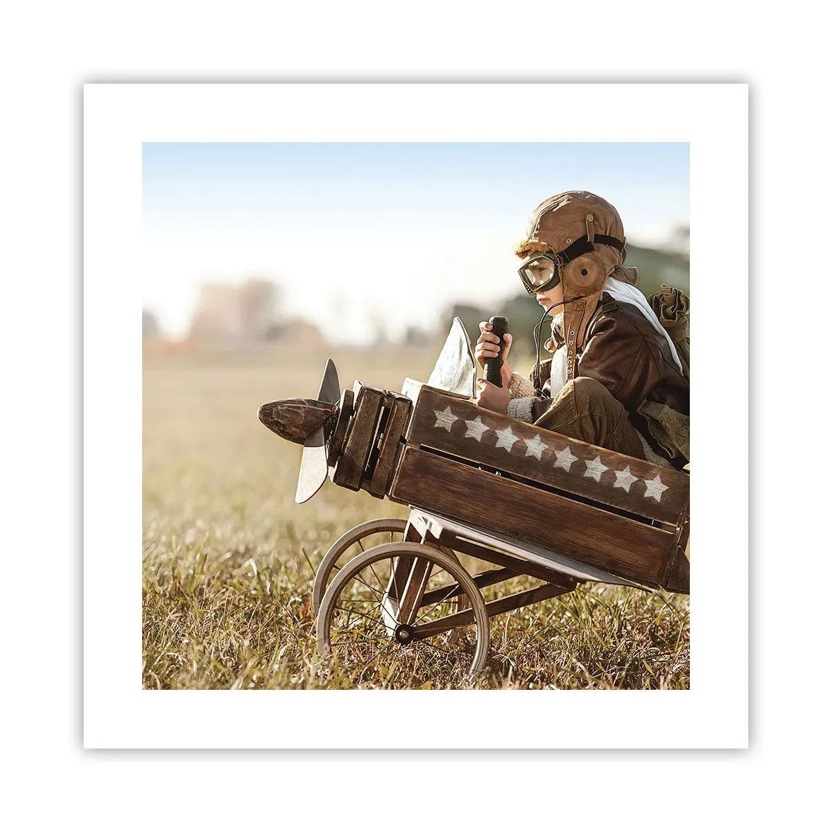 Poster - Decollo verso i sogni - 40x40 cm