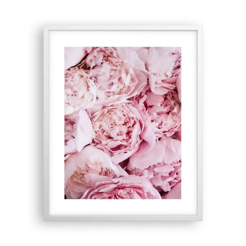 Poster in cornice bianca - Morbide e profumate - 40x50 cm