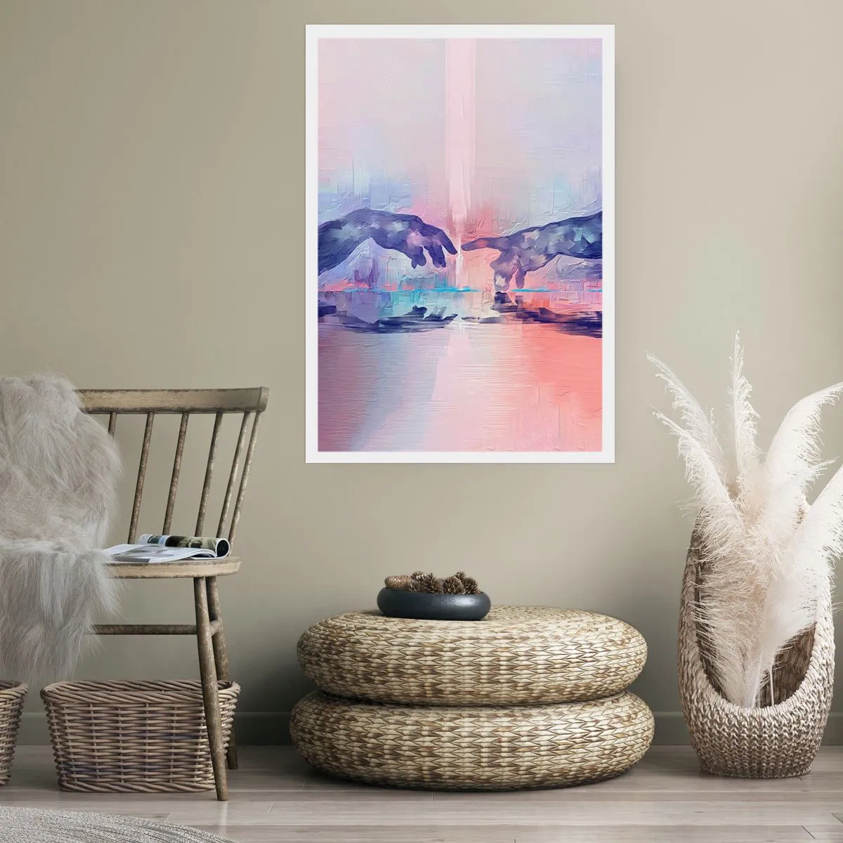 Poster - La scintilla divina della vita - 40x50 cm