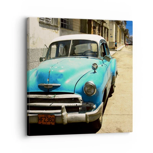 Quadro su tela - Stampe su Tela - Evviva Cuba! - 30x30 cm