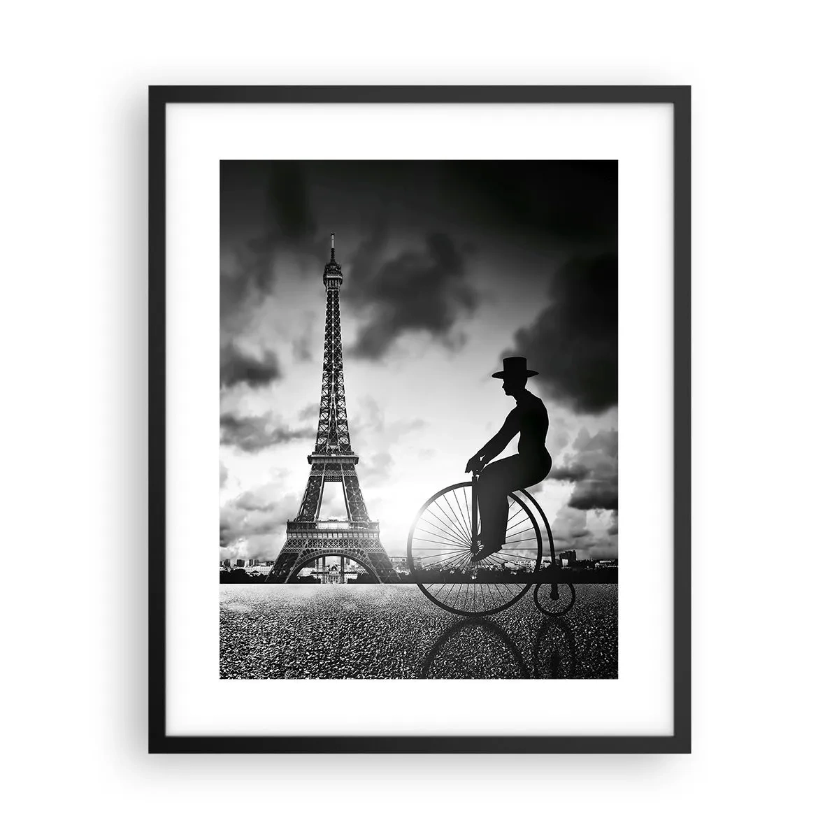 Poster in cornice nera - Nostalgia della Belle Epoque - 40x50 cm