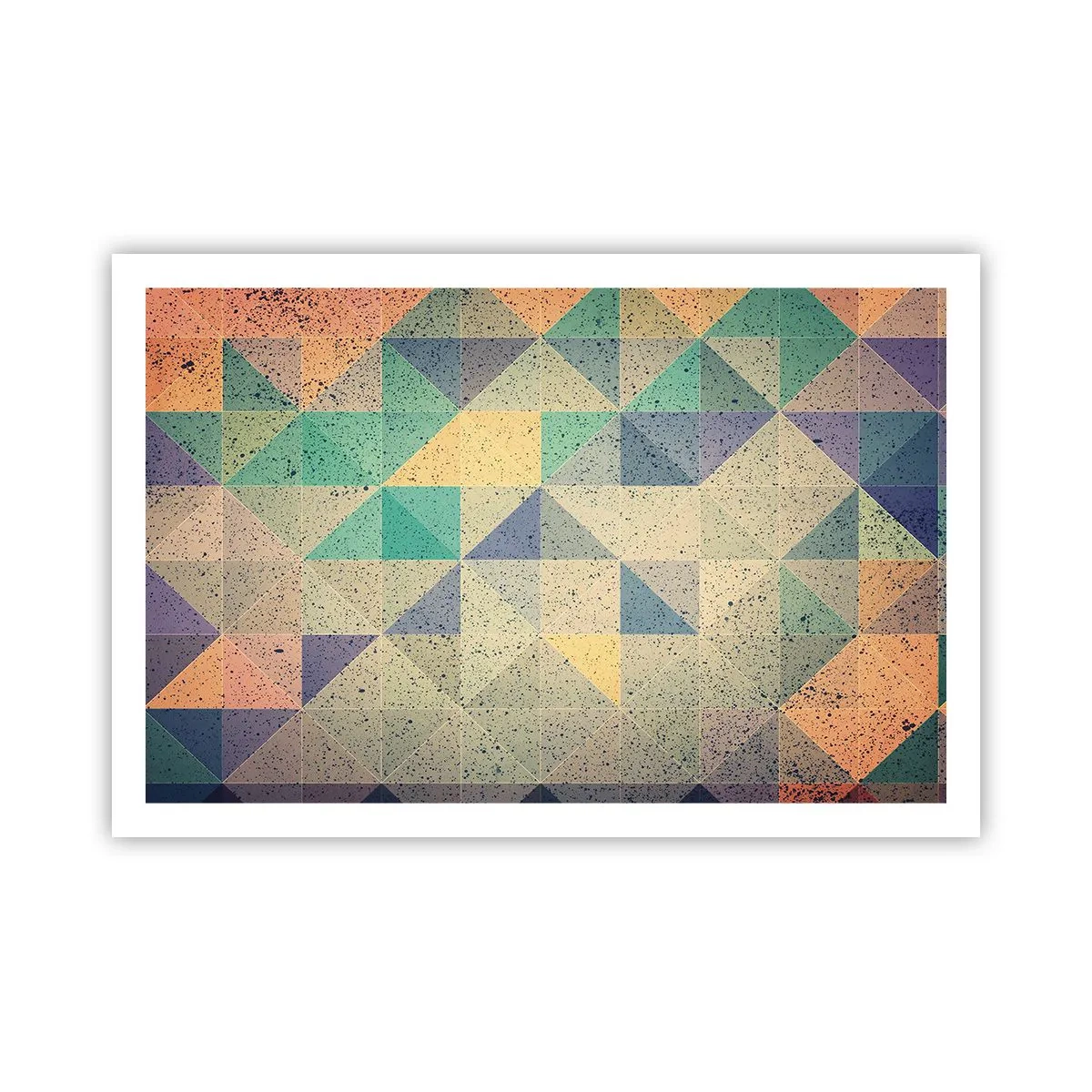 Poster - La repubblica dei triangoli - 91x61 cm