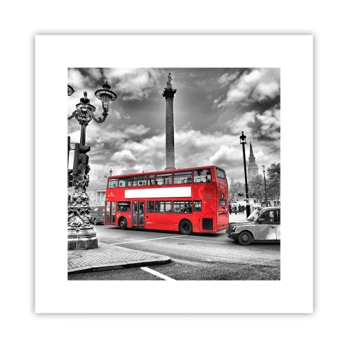 Poster - Il vero flusso sanguigno della città - 30x30 cm