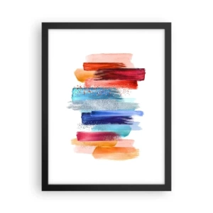 Poster in cornice nera - In alto e in basso - 30x40 cm