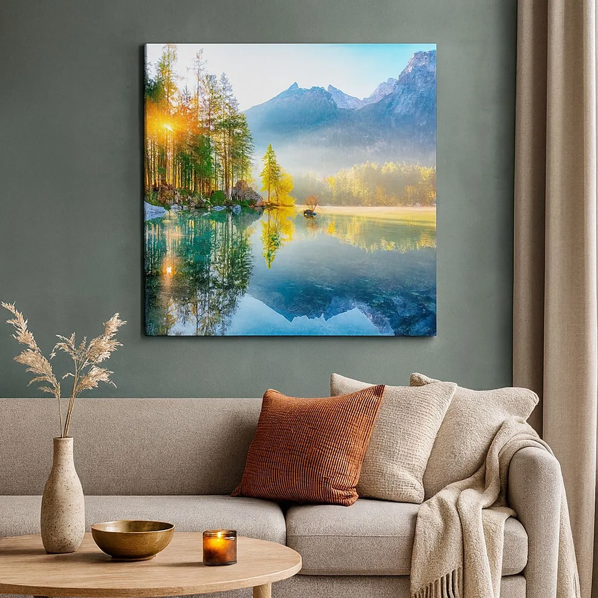 Quadro su tela - Stampe su Tela - Maestà e dolcezza - 30x30 cm