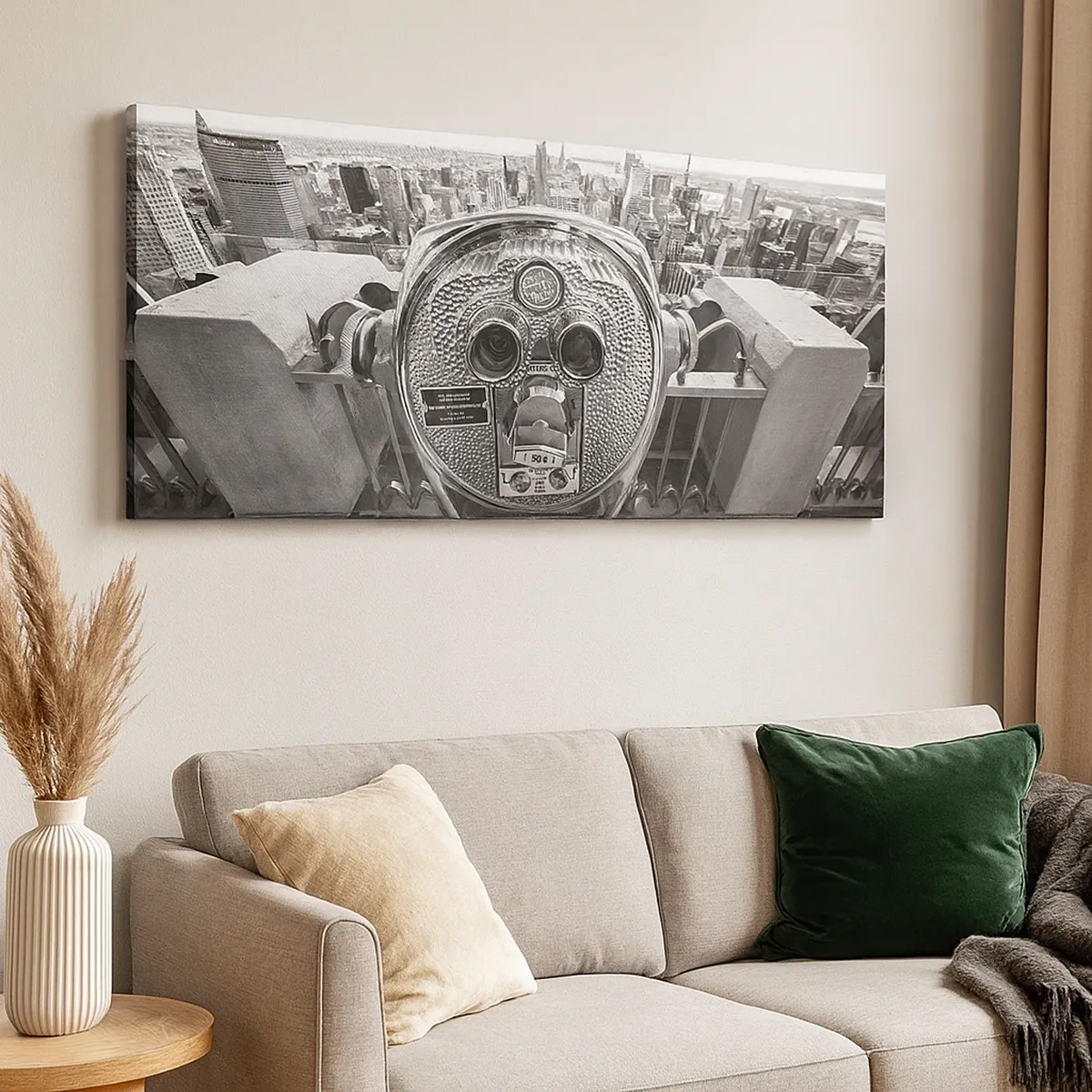 Quadro su tela - Stampe su Tela - Il centro del mondo - 30x30 cm