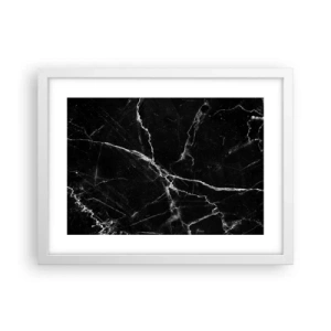 Poster in cornice bianca - La vita segreta delle pietre - 40x30 cm