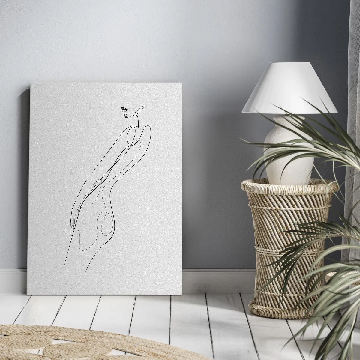 Quadro su tela - Stampe su Tela - Appena una promessa - 45x80 cm