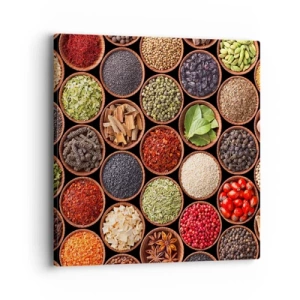 Quadro su tela - Stampe su Tela - Tutti i gusti del mondo - 40x40 cm
