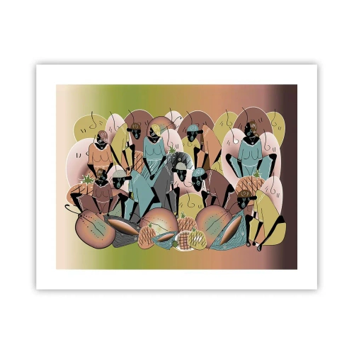 Poster - Arriva la grande festa - 50x40 cm