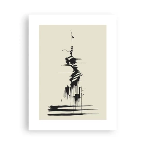 Poster - Astrazione frettolosa - 30x40 cm