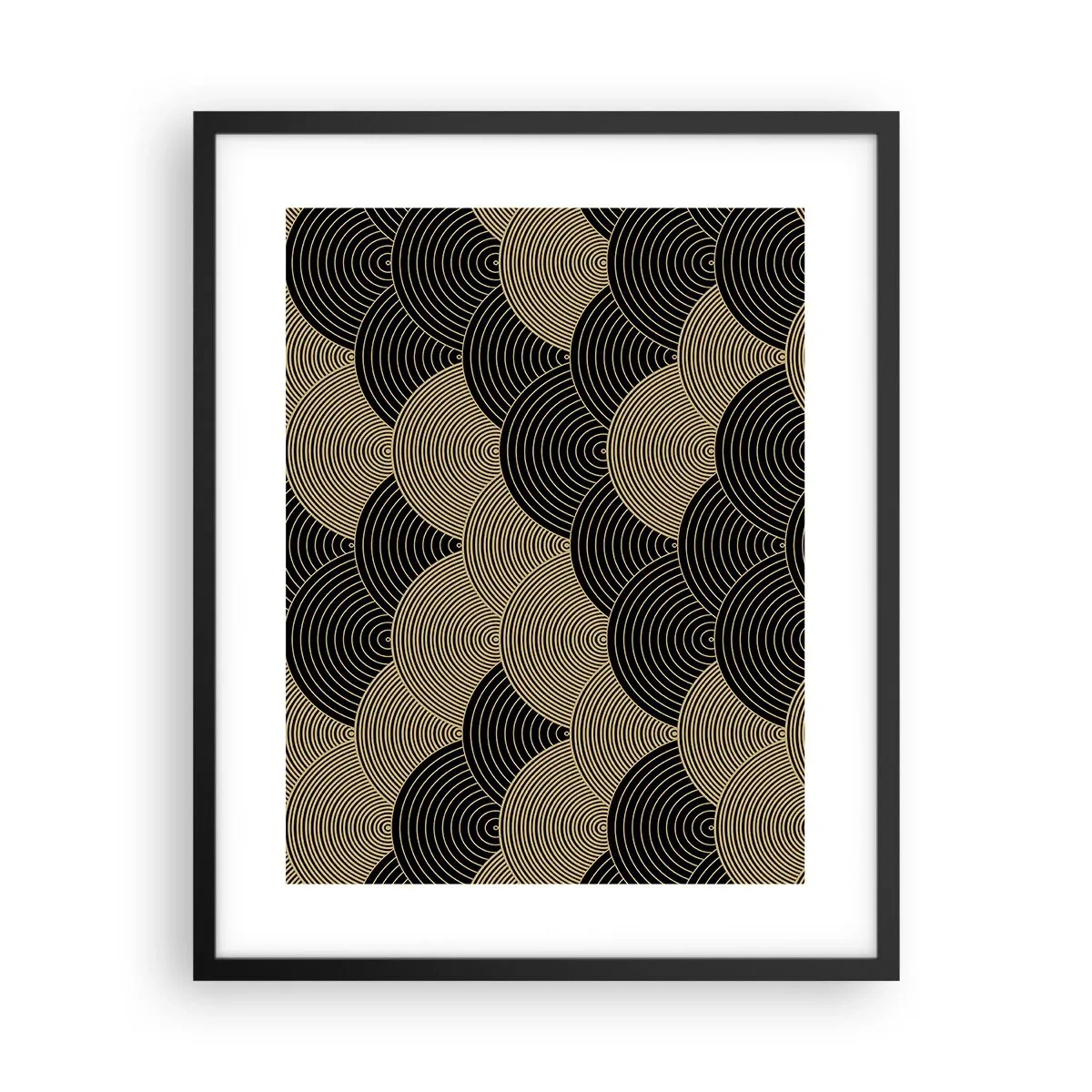 Poster in cornice nera - Unità nella molteplicità - 40x50 cm