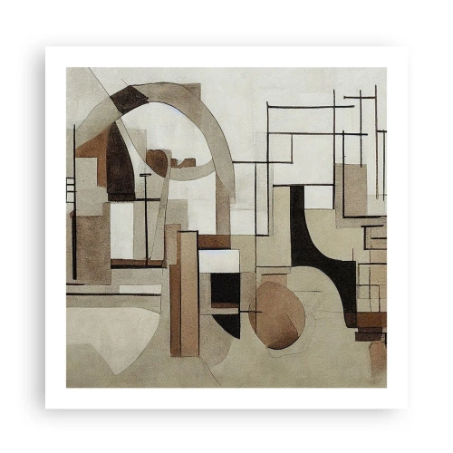 Poster - Paesaggio urbano 2.0 - 60x60 cm