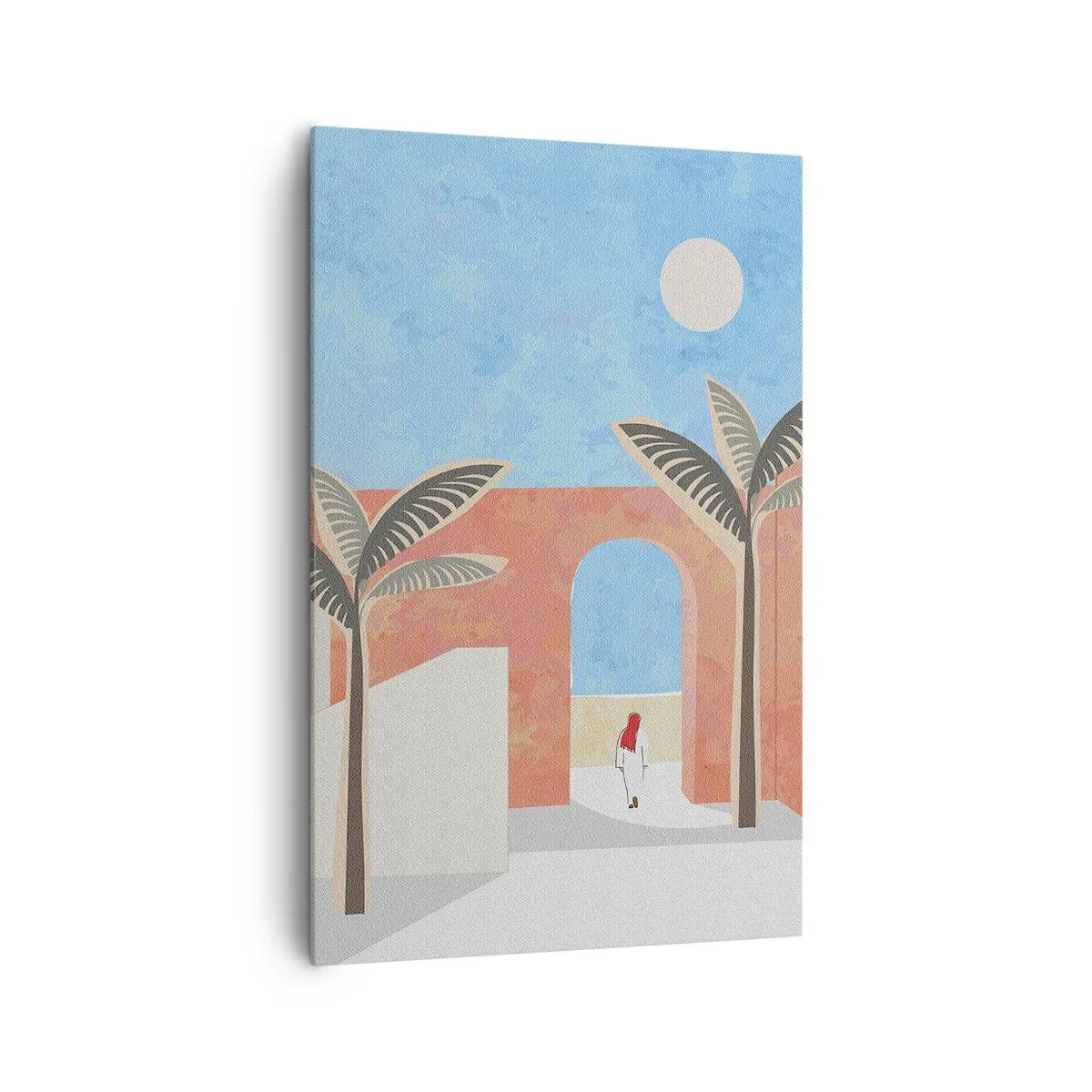 Quadro su tela - Stampe su Tela - Giornata araba - 80x120 cm