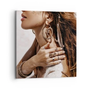 Quadro su tela - Stampe su Tela - Regina della spiaggia selvatica - 70x70 cm