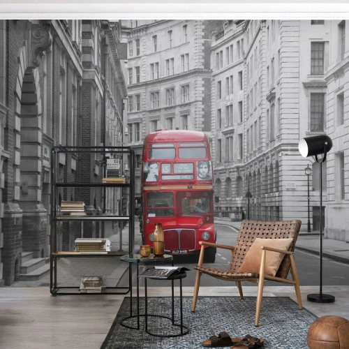 Fotomurali Standard Eco - Il quotidiano non deve essere grigio - Città, Londra, Architettura - 500x350 cm