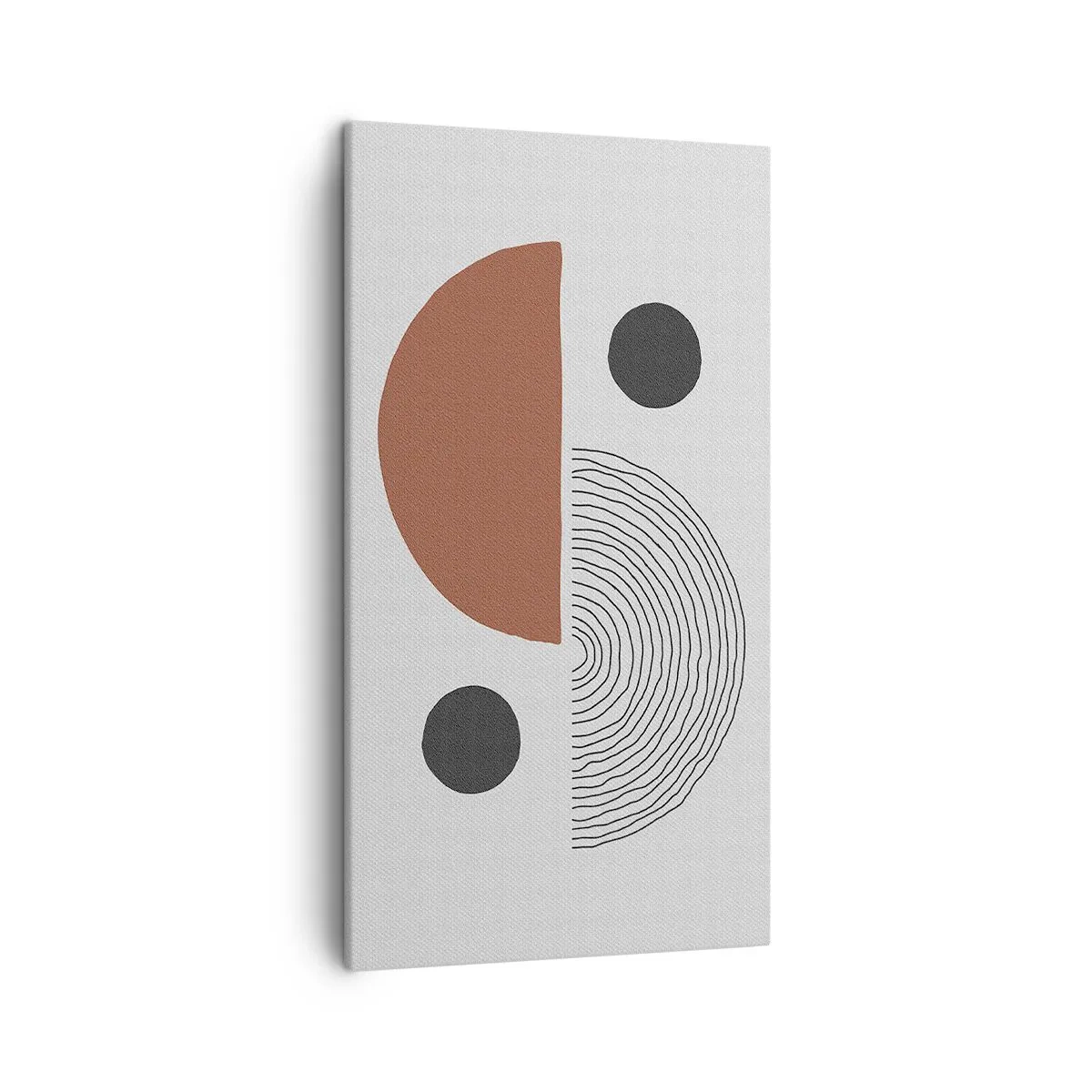 Quadro su tela - Stampe su Tela - La perfezione del cerchio - 45x80 cm