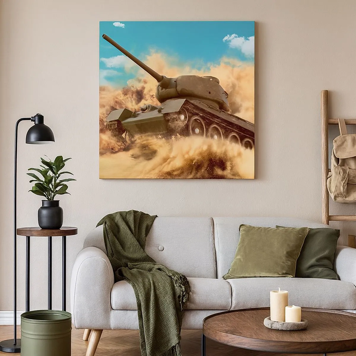 Quadro su tela - Stampe su Tela - Imbattibile - 30x30 cm