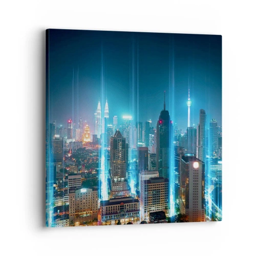 Quadro su tela - Stampe su Tela - Da Berlino al cielo - 40x40 cm